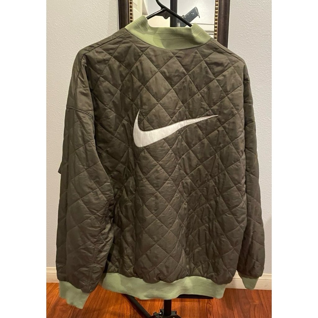 Nike Green Reversible Jaket Mens Size Xl